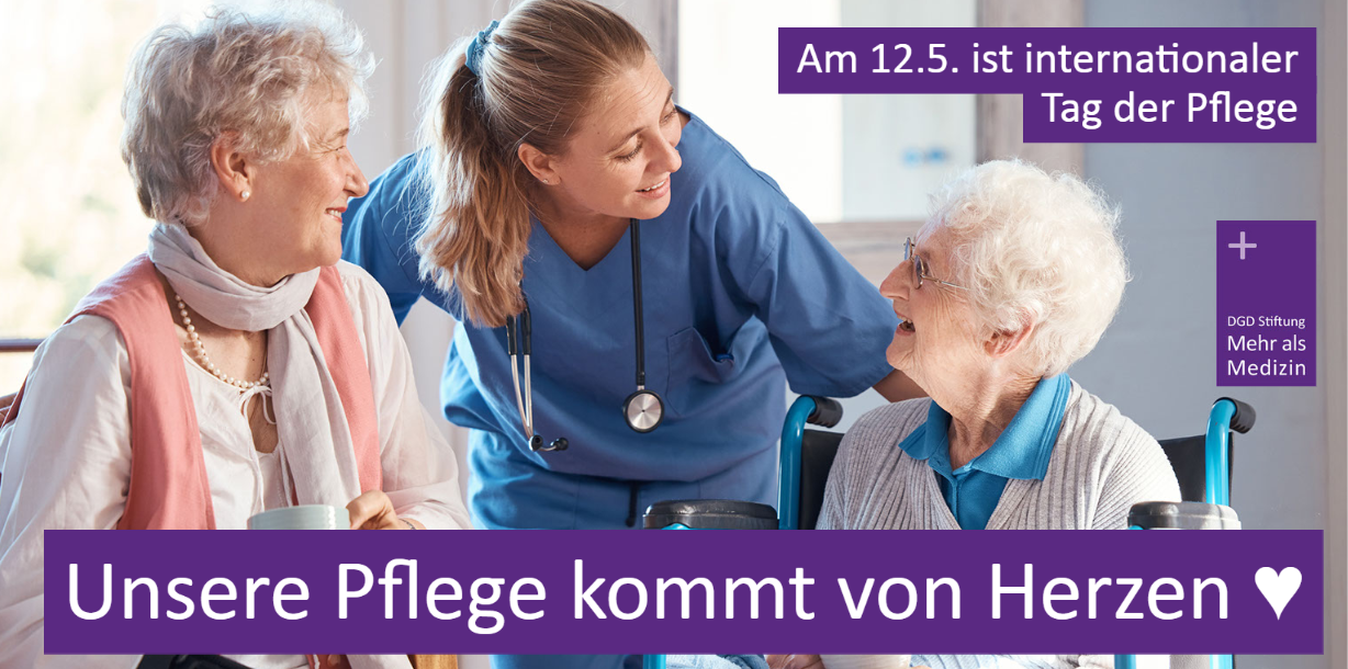 Tag der Pflege Webseite